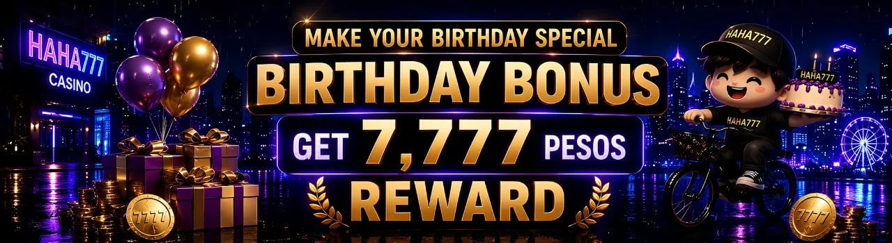 Member Birthday Cash Gift — Up to ₱7,777